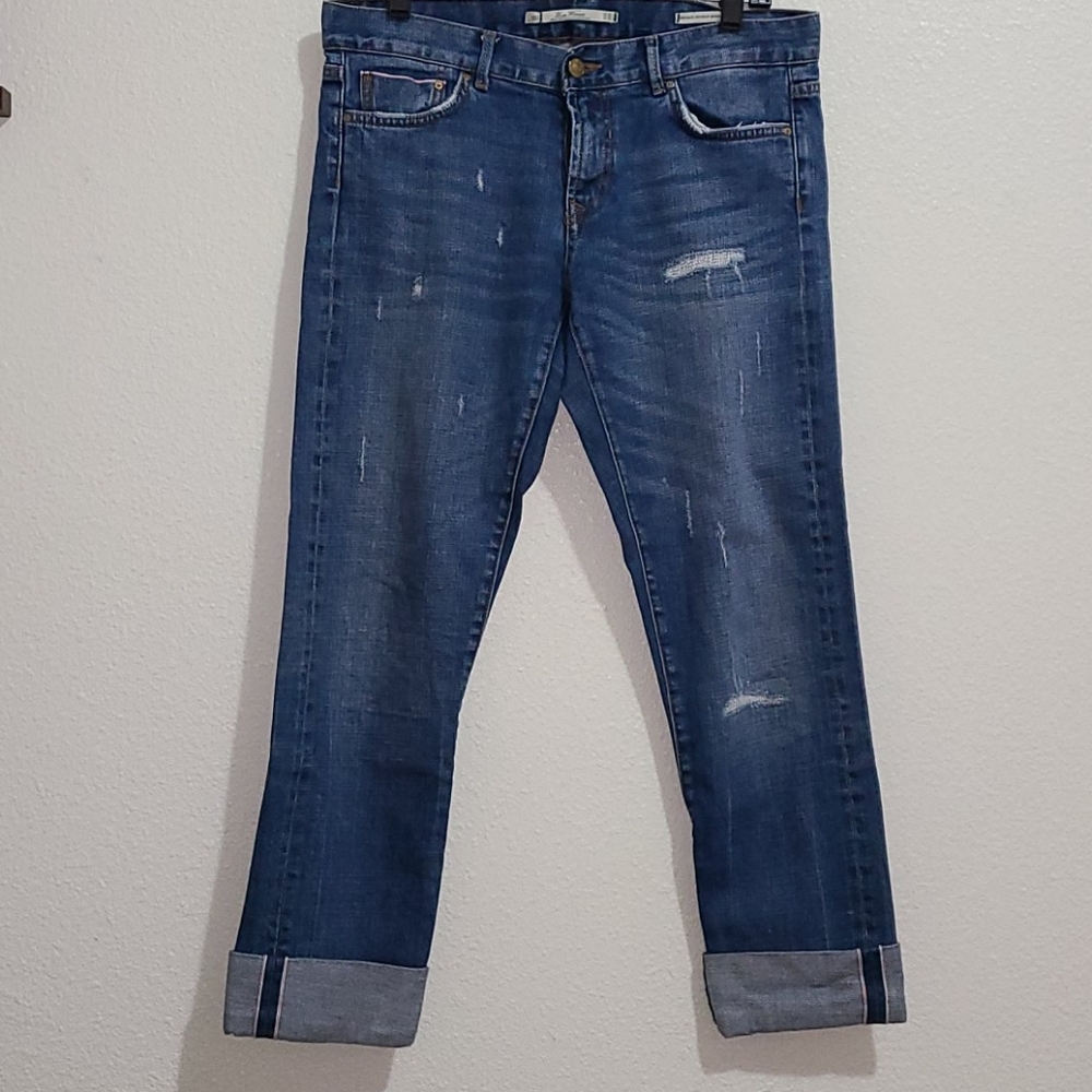 Leana Woman Crop Jeans